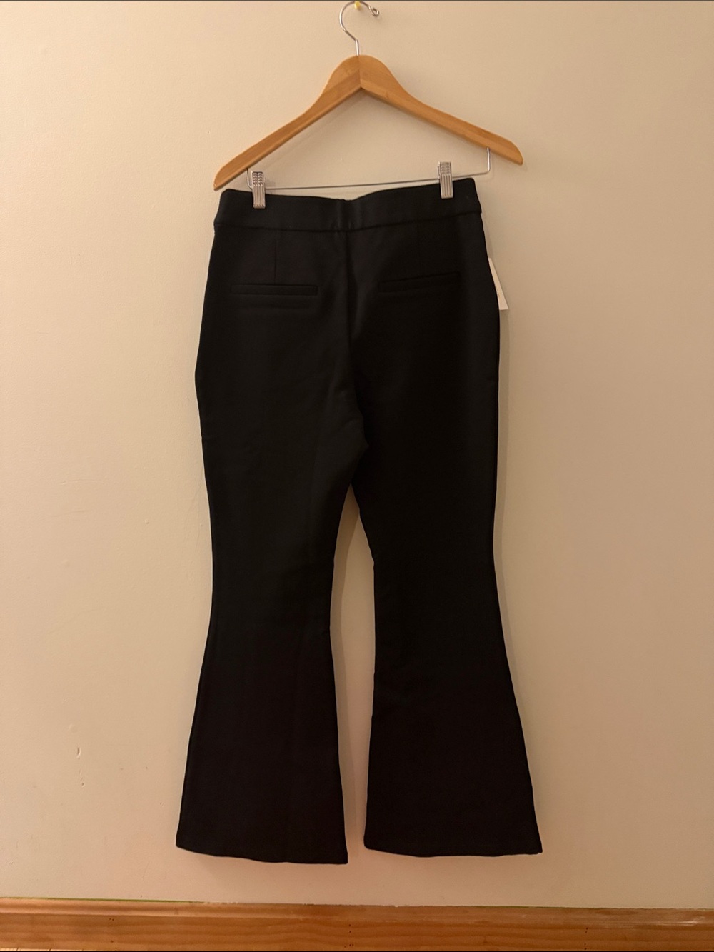Anthropologie NWT - Black Flared Dress Pants - Picture 5 of 5